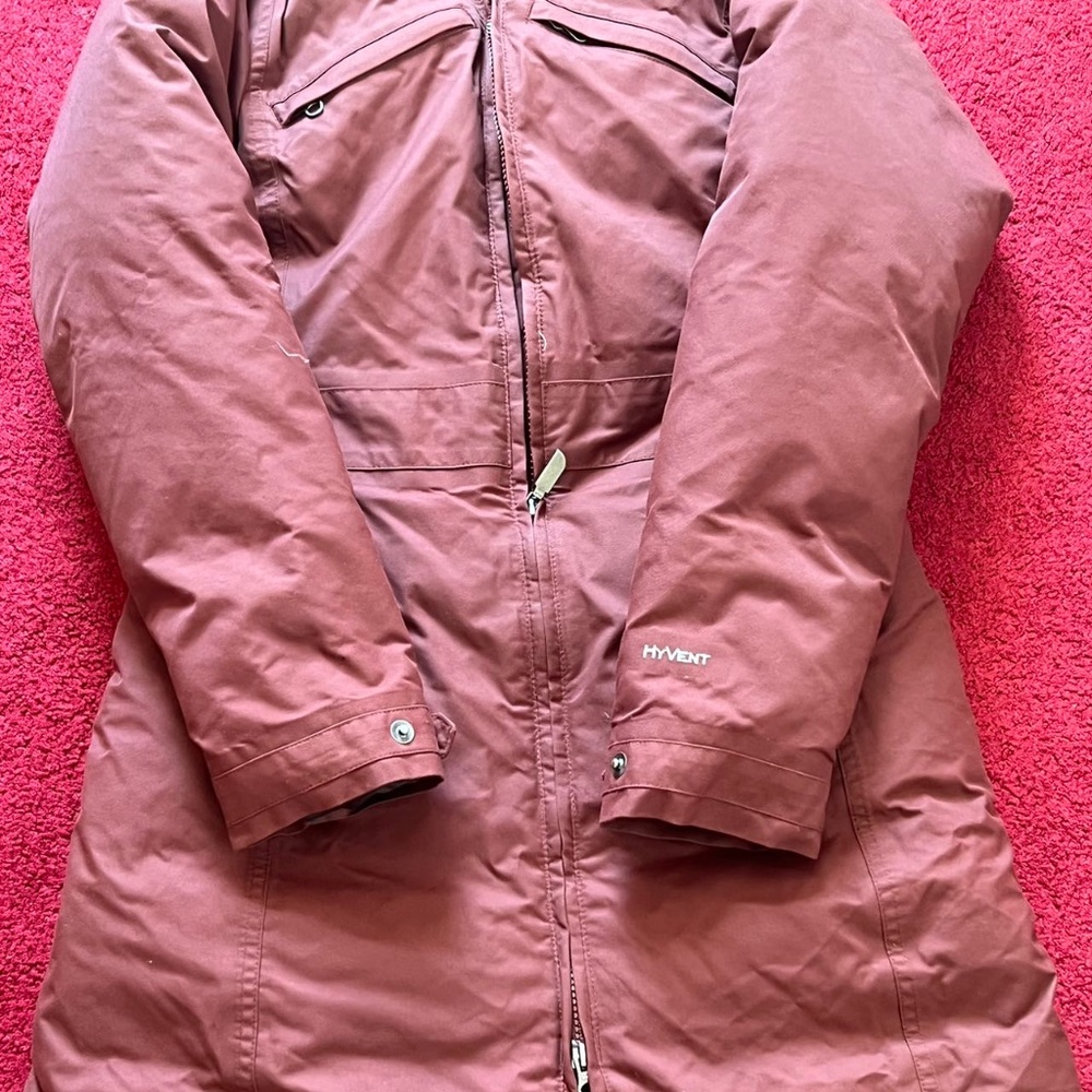 North Face Arctic Puffer Parka Small Goose Down Hyvent Women’s Size XS